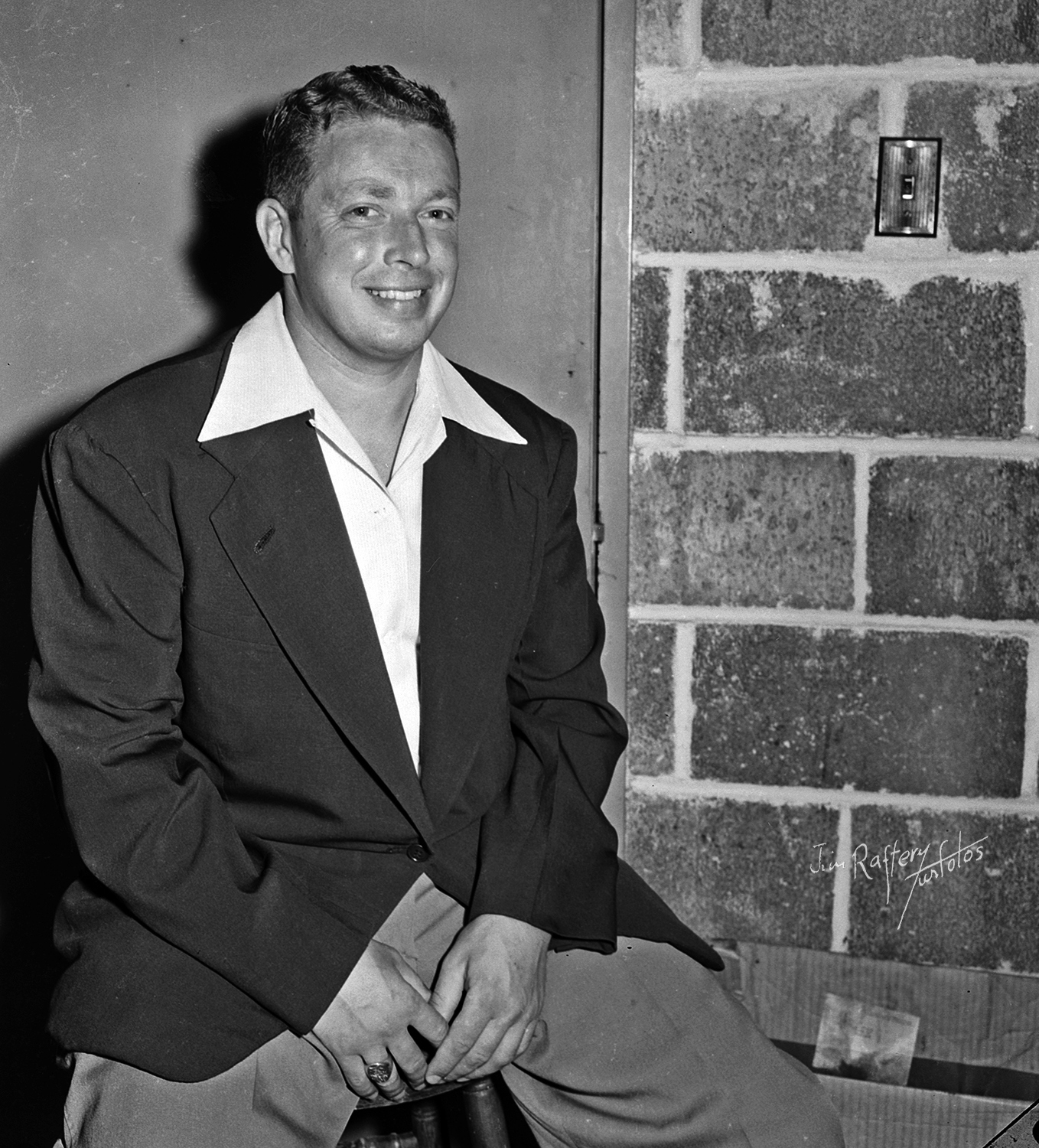 Jimmy Croll at Atlantic City, Aug. 28, 1951 (Jim Raftery Turfotos)