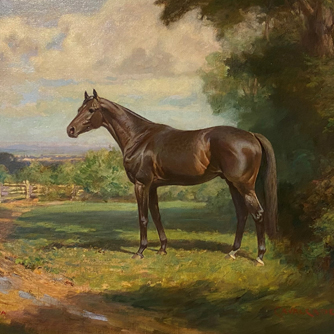 Cavalcade by Martin Stainforth, National Museum of Racing Collection