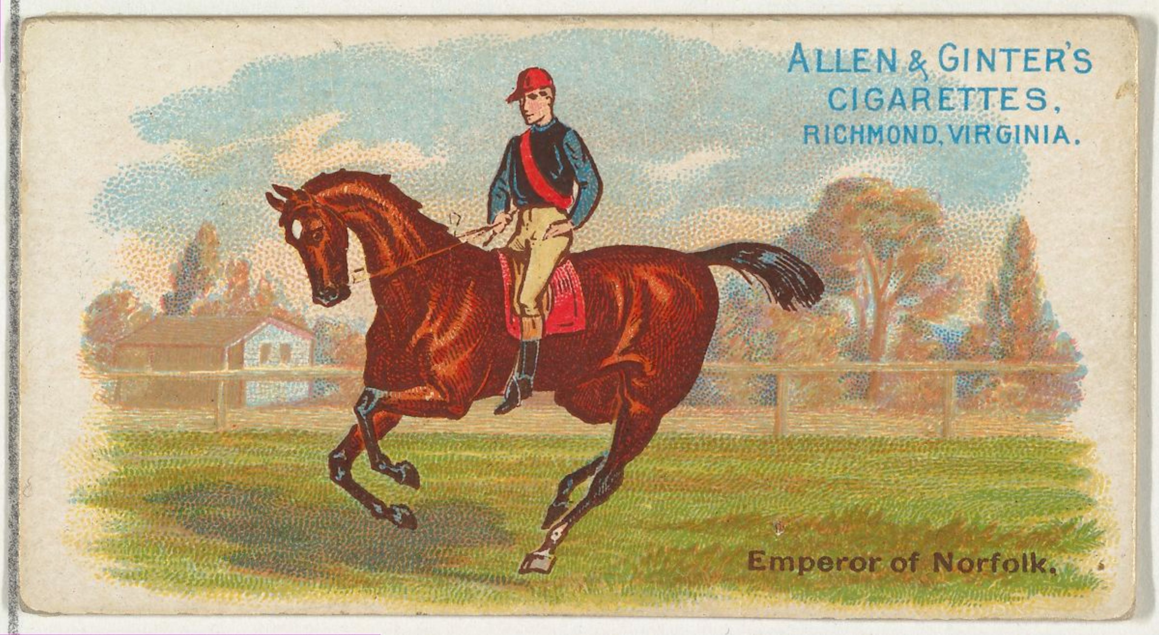 Emperor of Norfolk, 1888 Allen & Ginter card
