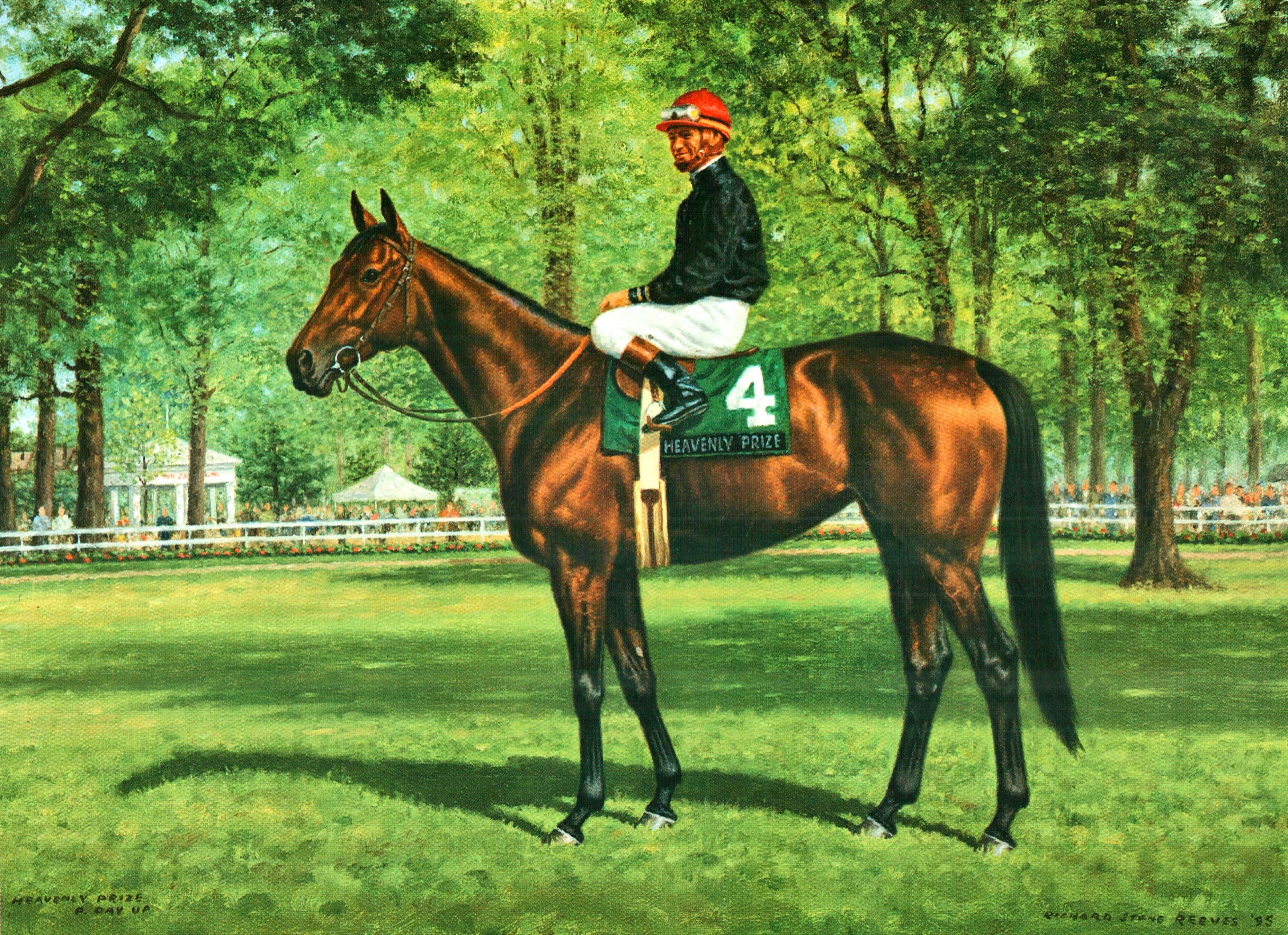 Painting of Heavenly Prize by Richard Stone Reeves