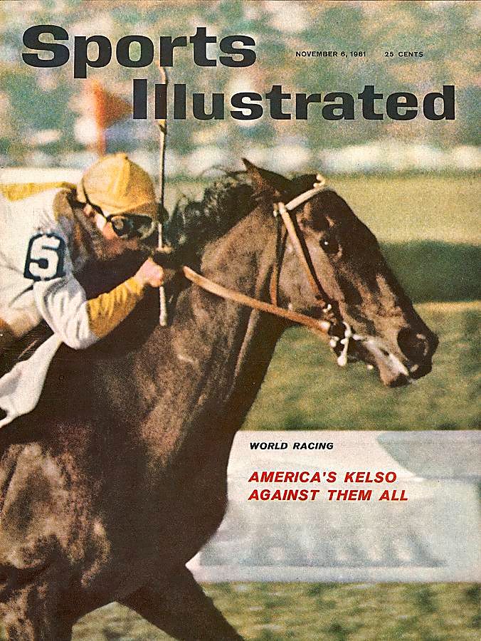 Kelso on the cover of "Sports Illustrated" in 1961 (Sports Illustrated)
