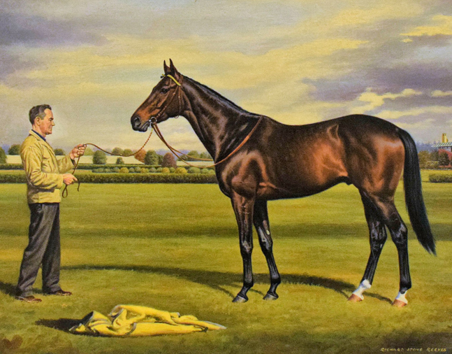 Painting of Kelso by Richard Stone Reeves (Museum Collection)