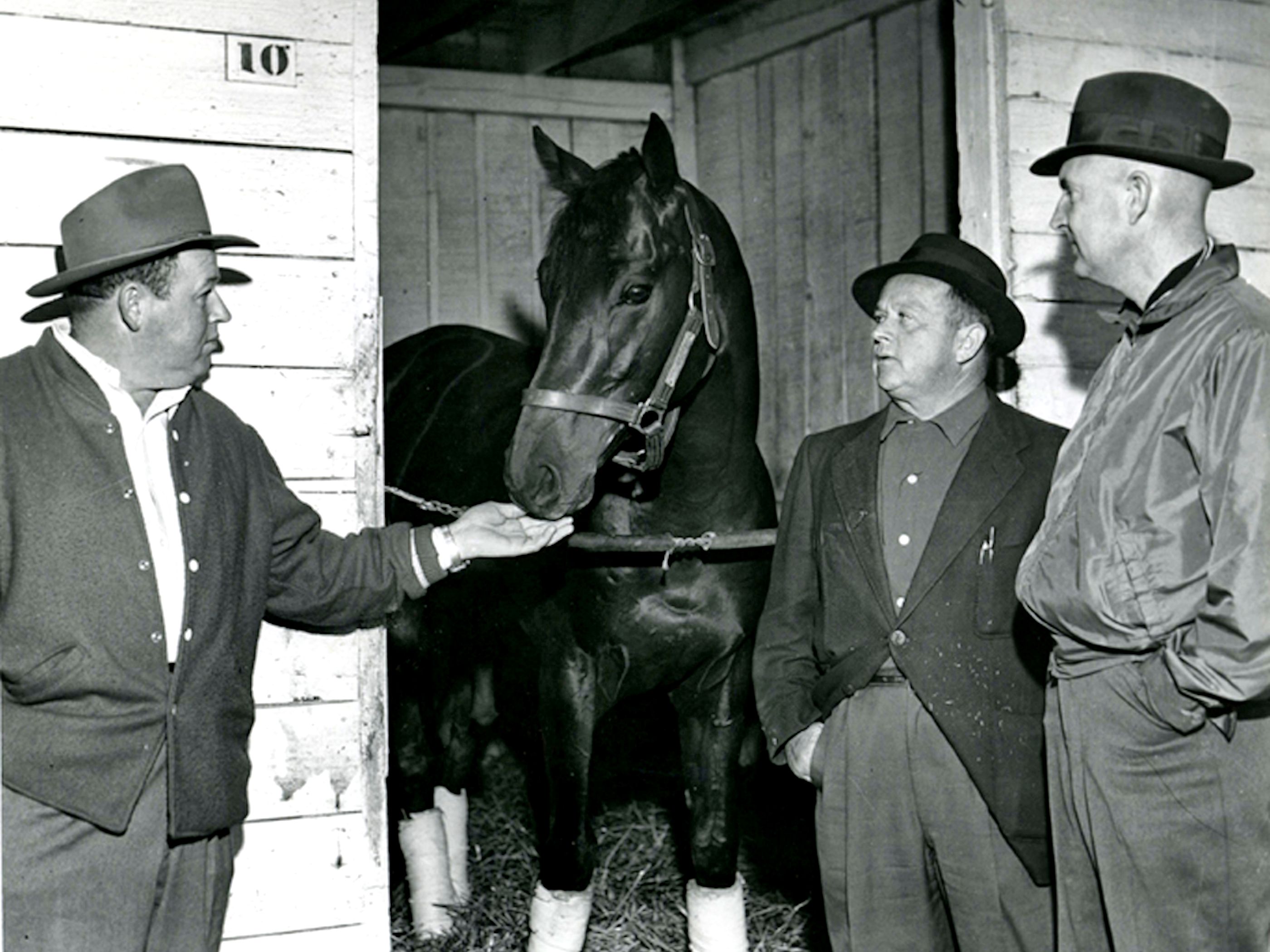 Tim Tam with Horace A. "Jimmy" Jones (Museum Collection)