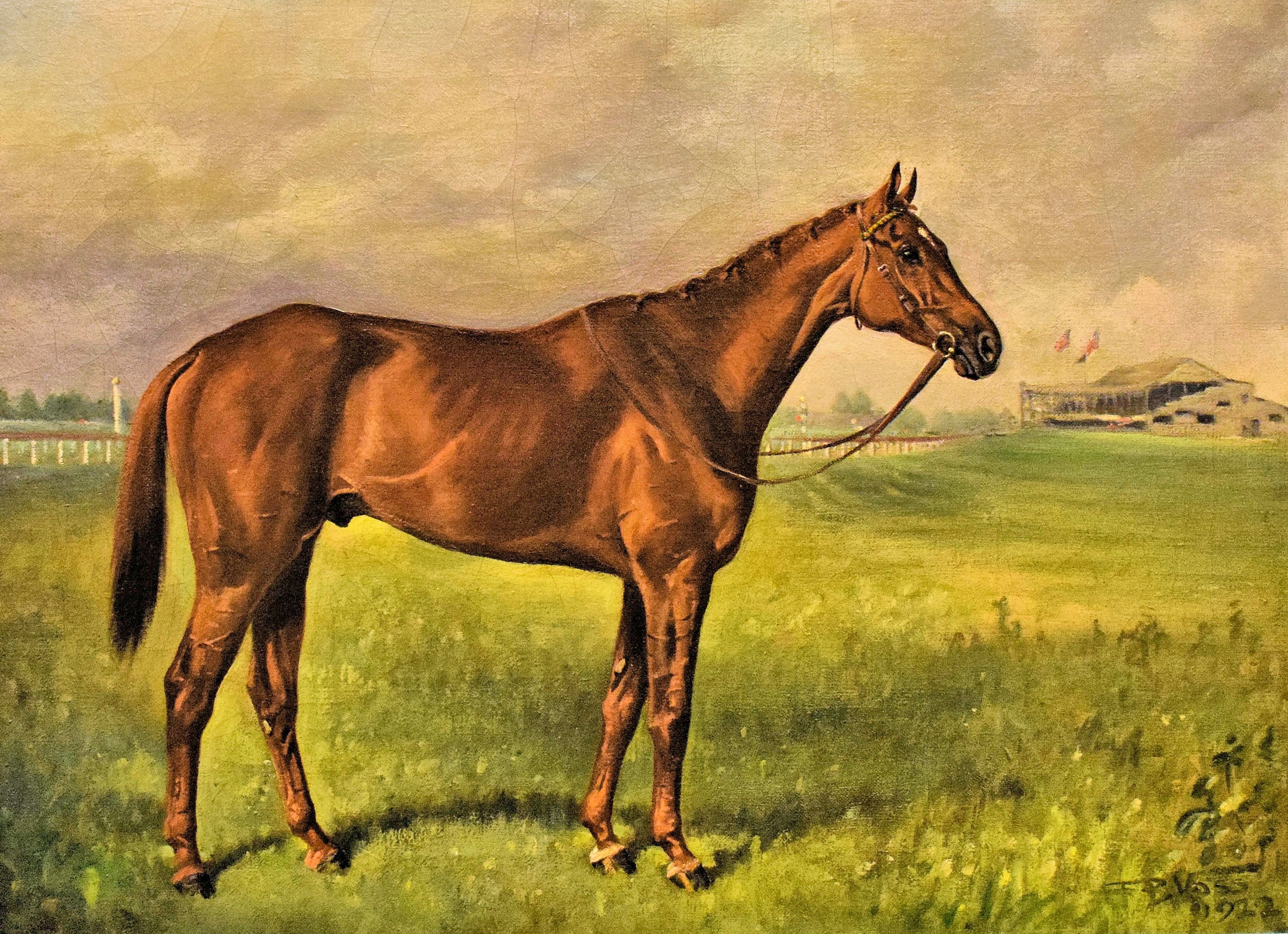 Painting of Exterminator by Franklin Voss (Museum Collection)