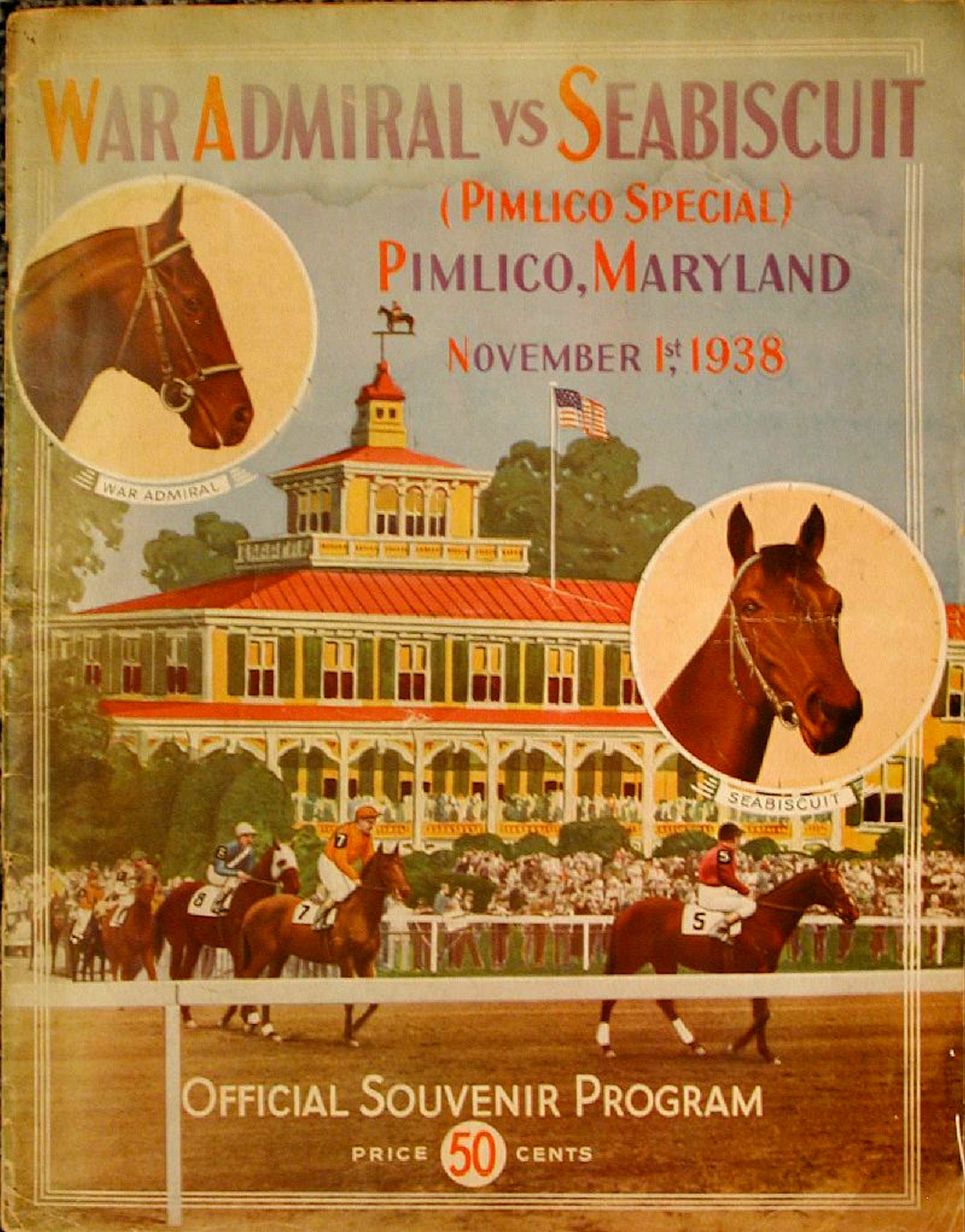 1938 Pimlico Special program (Museum Collection)