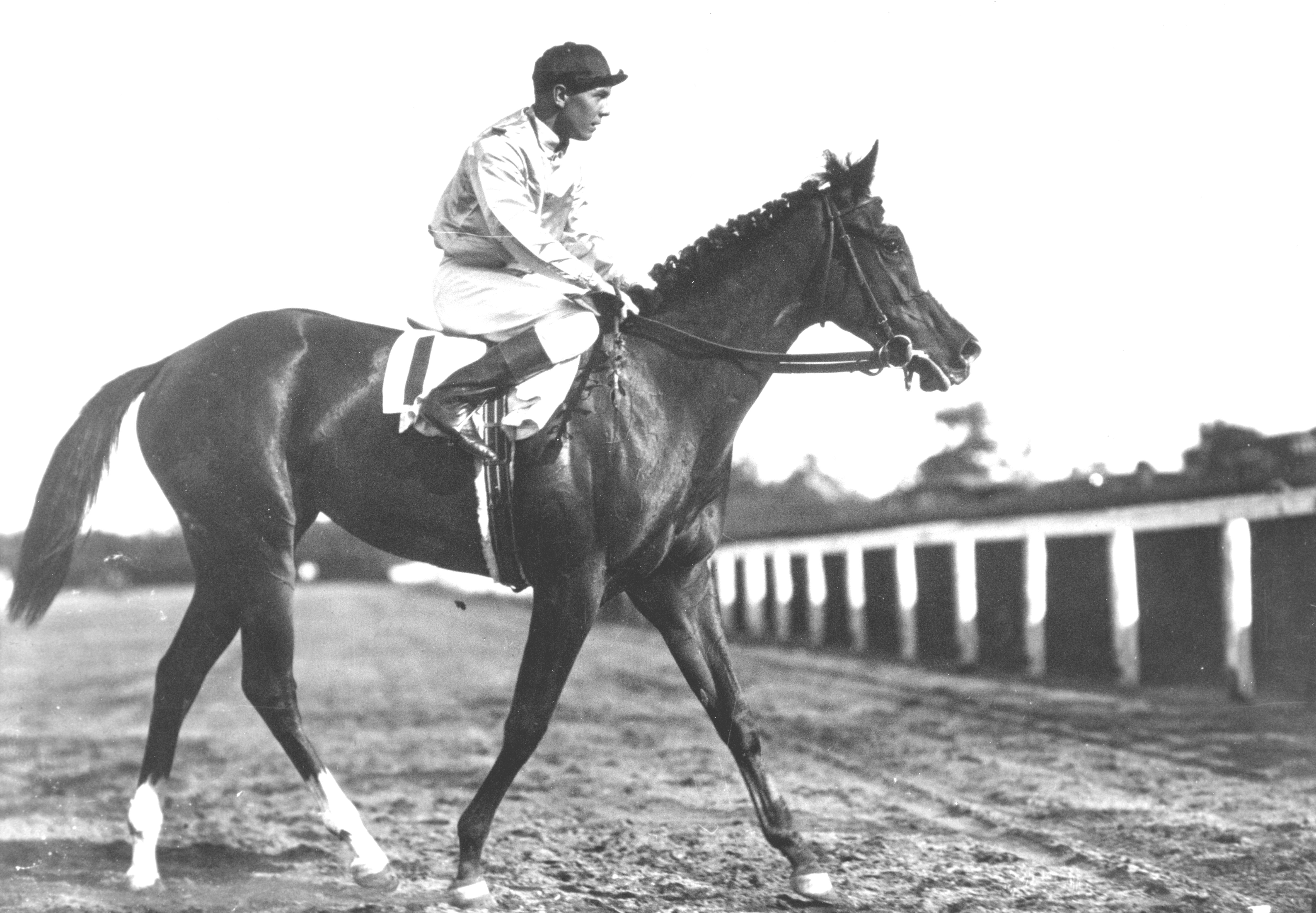 Top Flight with Raymond Workman up (Keeneland Library Cook Collection/Museum Collection)
