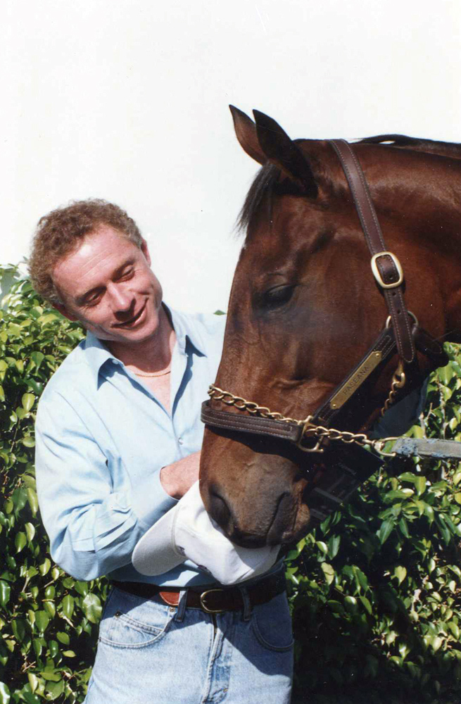 Chris McCarron and Paseana at Gulfstream Park, October 1992 (Barbara D. Livingston/Museum Collection)