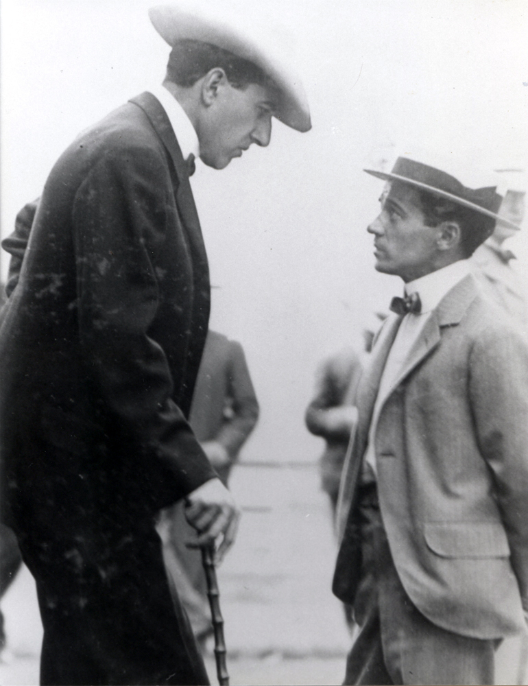 Tod Sloan and Jesse Lewisohn in 1904 (Museum Collection)