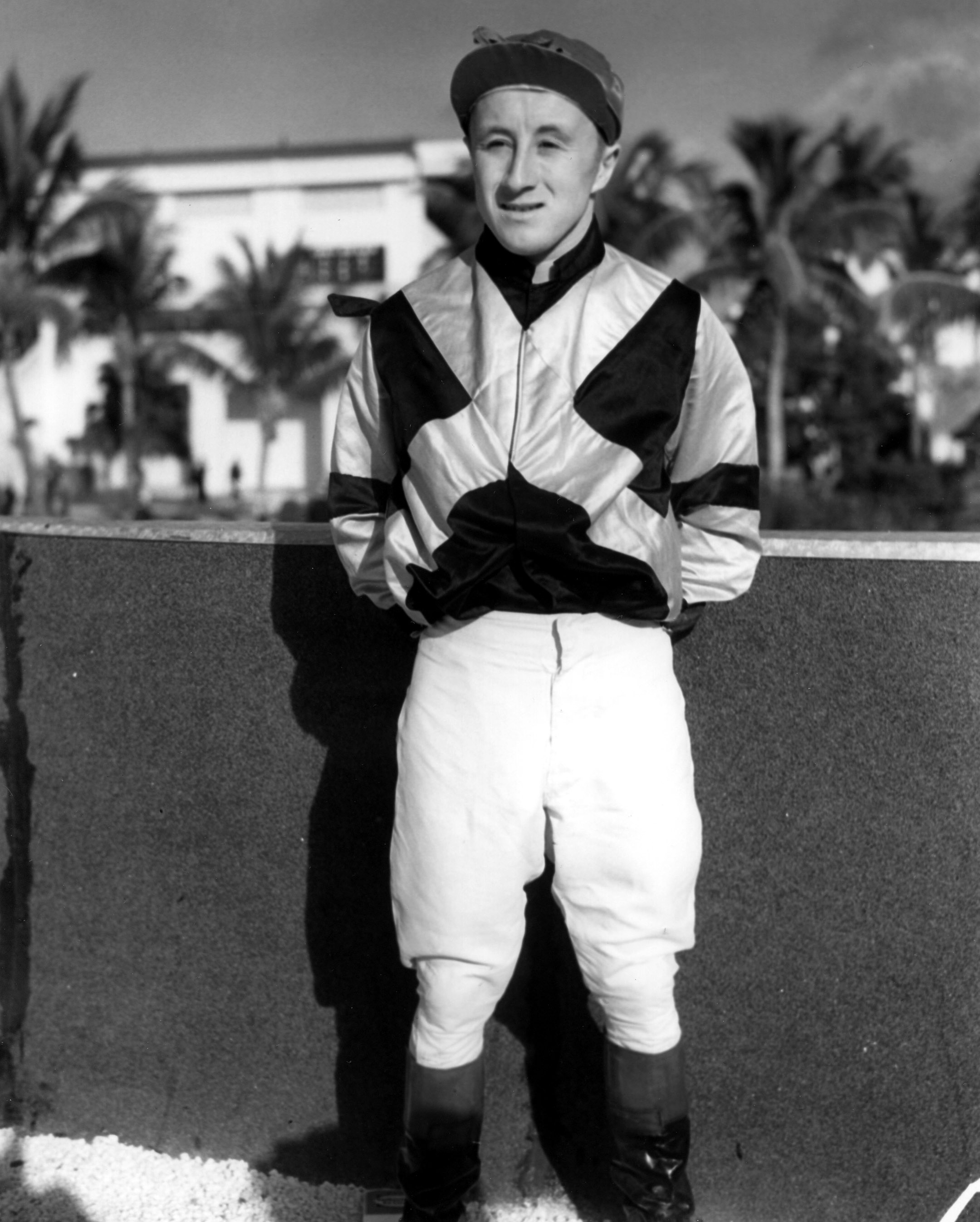 James Stout at Tropical Park (Keeneland Library Morgan Collection/Museum Collection)
