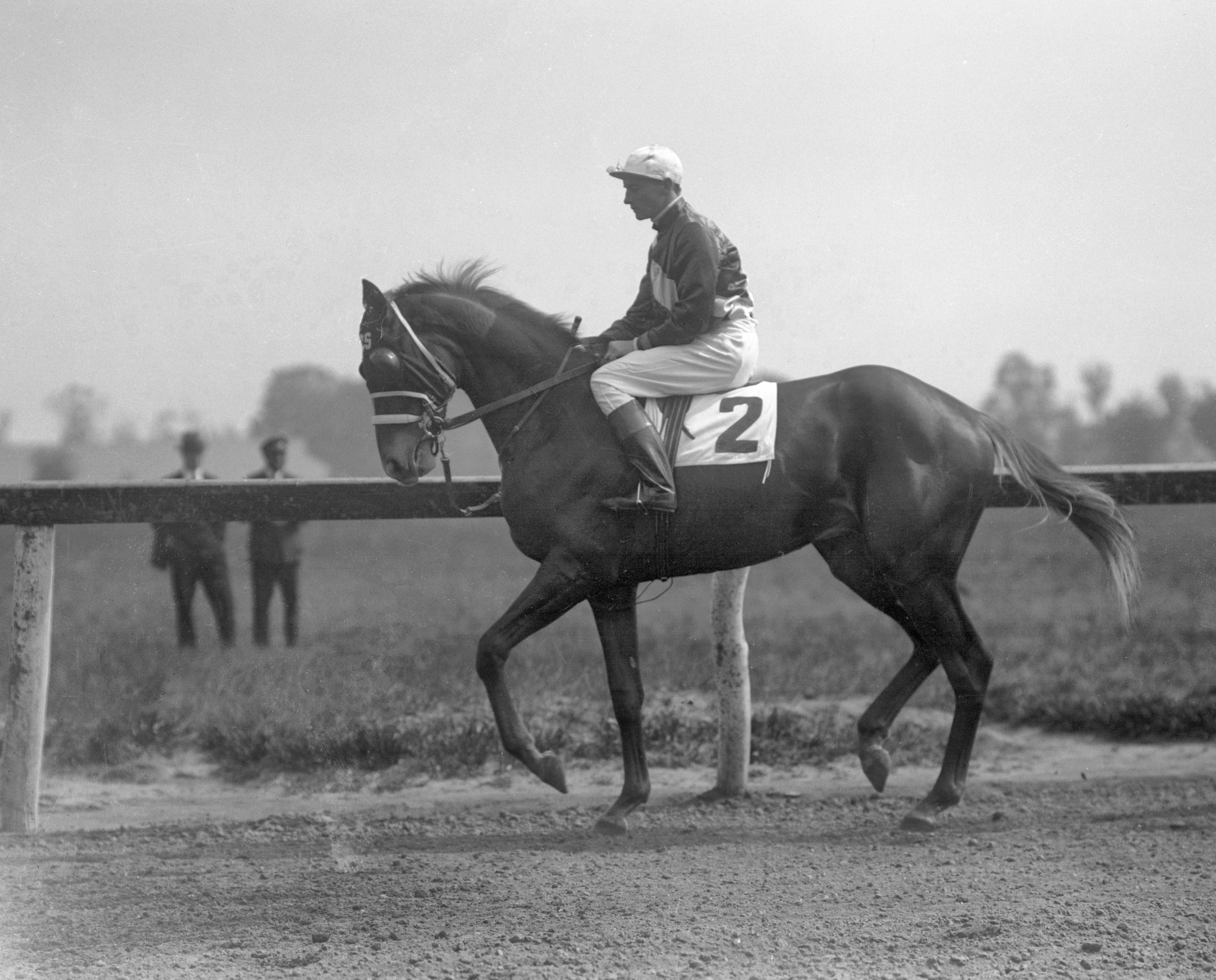 Clarence Kummer aboard Chance Play (Keeneland Library Cook Collection)