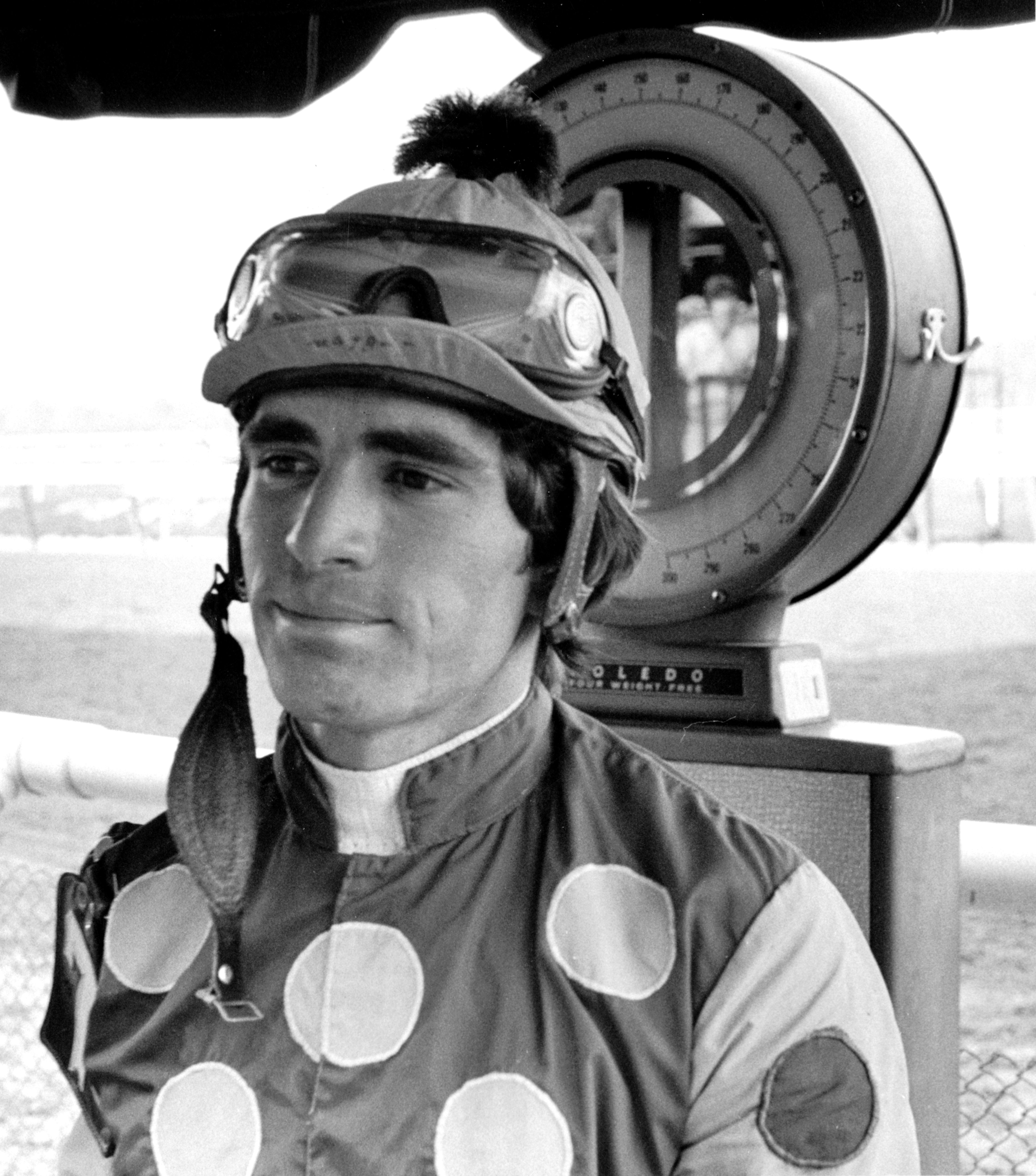 Darrel McHargue at Belmont Park, 1978 (Keeneland Library Thoroughbred Times Collection)