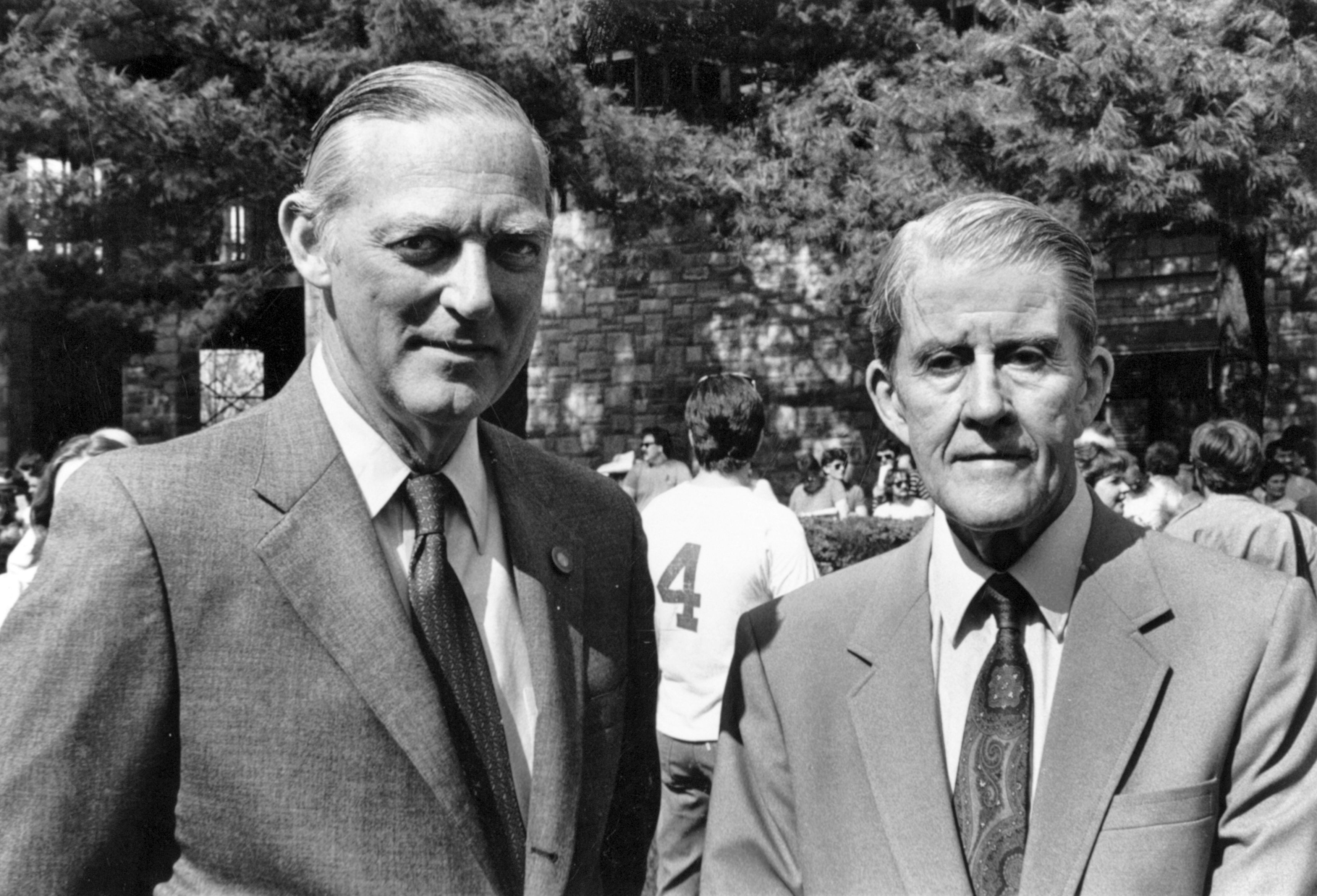 Ted Bassett and J. Keene Daingerfield, Jr. (Keeneland Library Thoroughbred Times Collection)