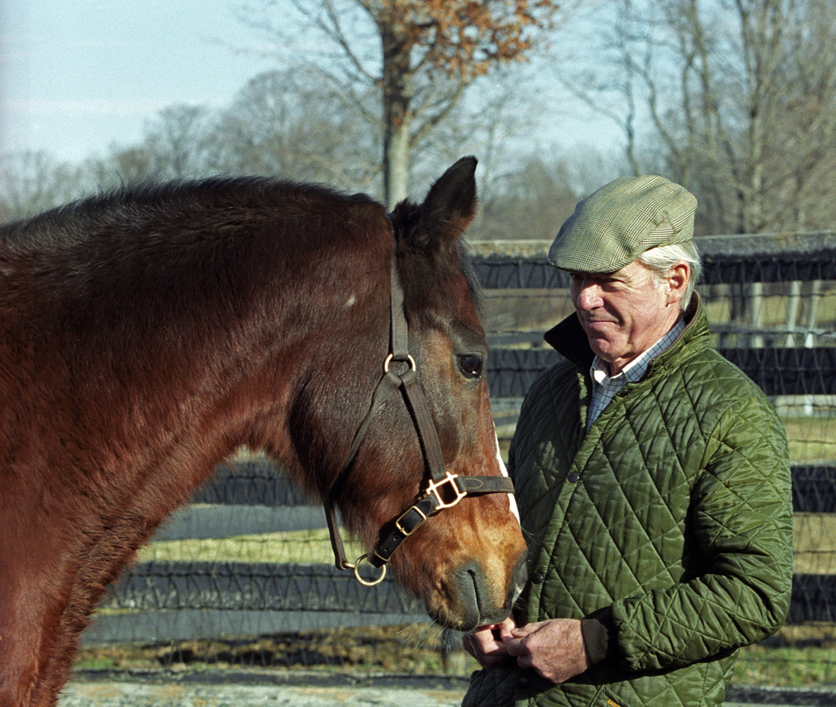 John Hettinger at Akindale Farm, 2001 (Barbara D. Livingston)