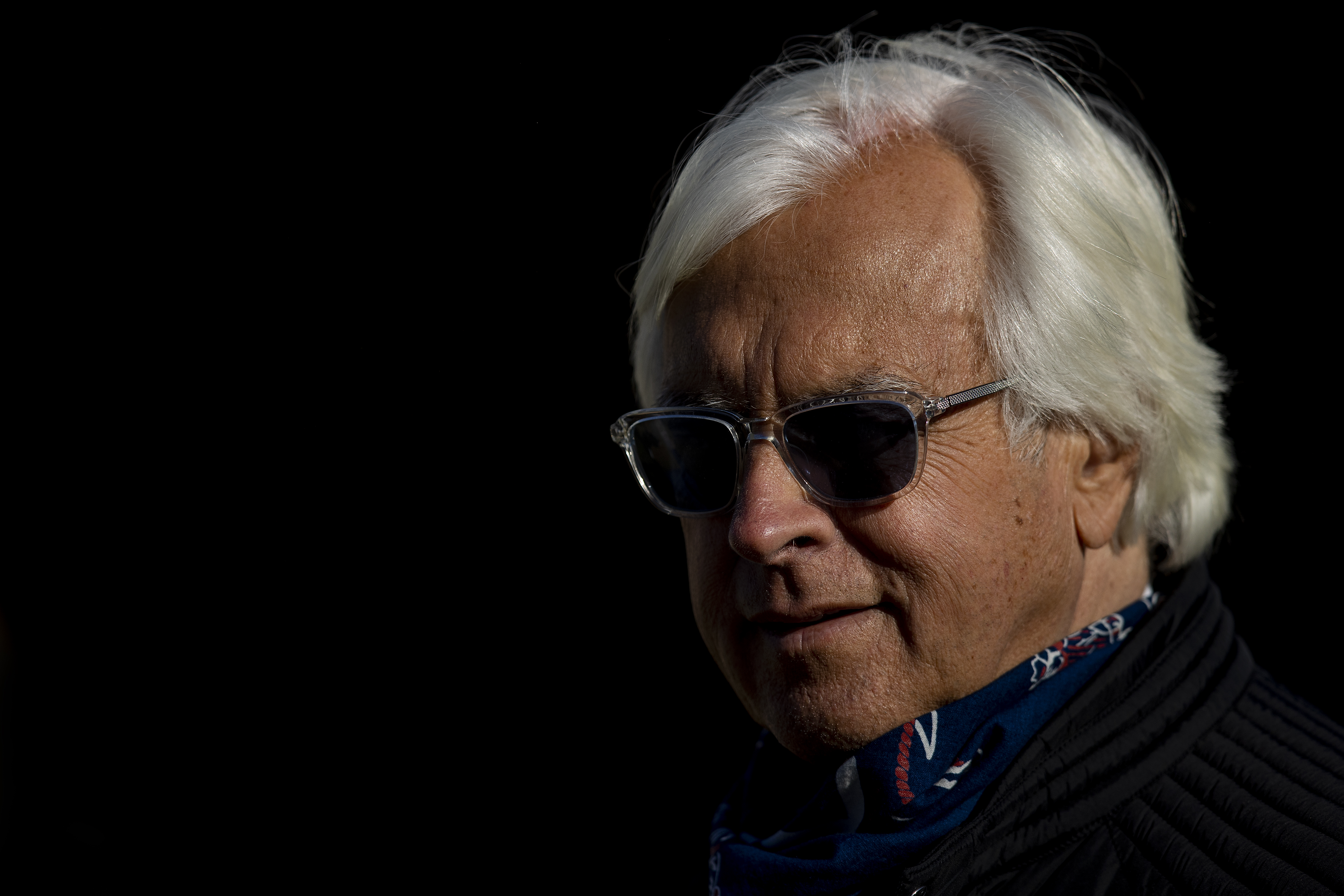 Bob Baffert at the 2021 Breeders' Cup at Del Mar (Eclipse Sportswire/Breeders' Cup)