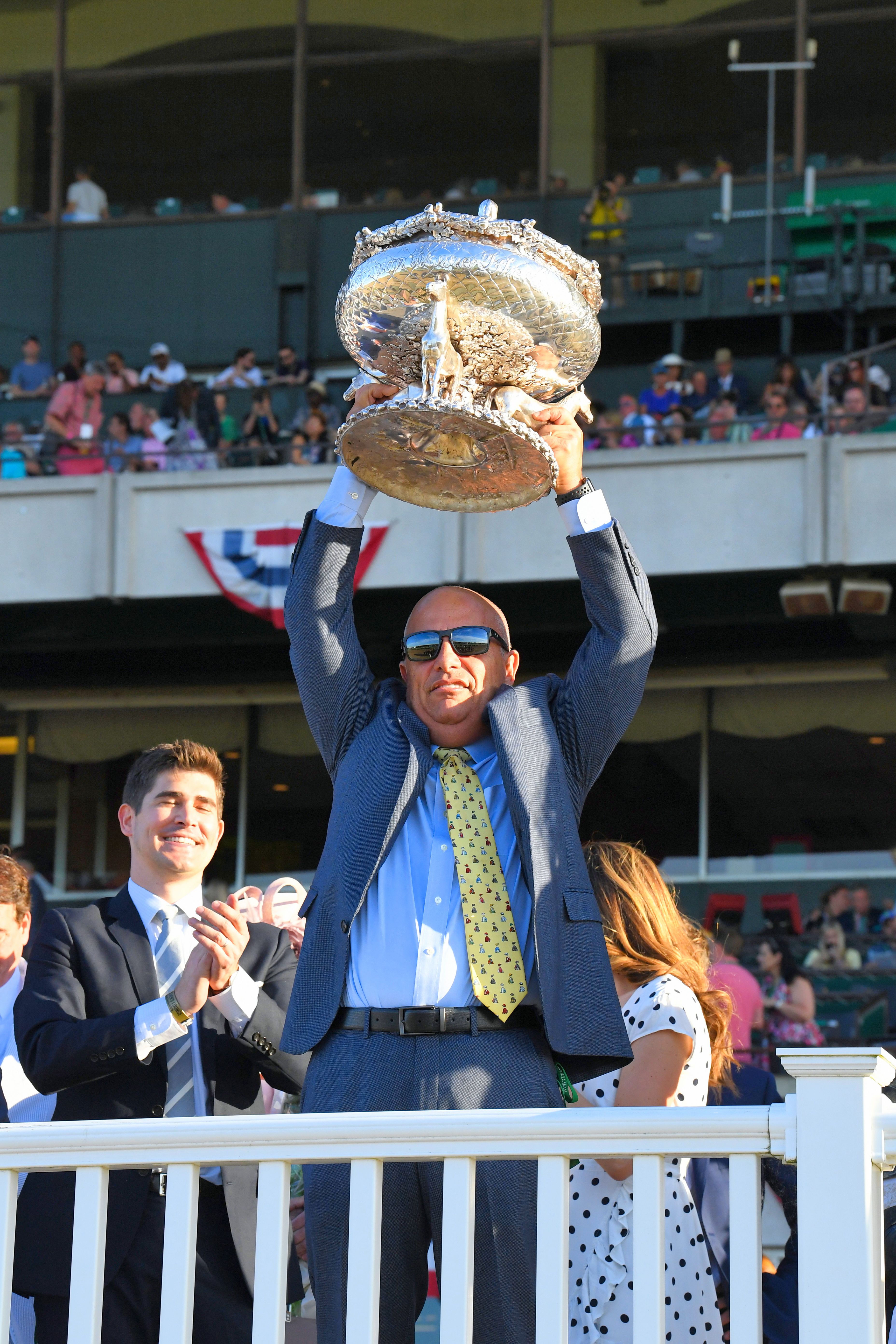 Mark Casse, 2019 Belmont Stakes (NYRA)