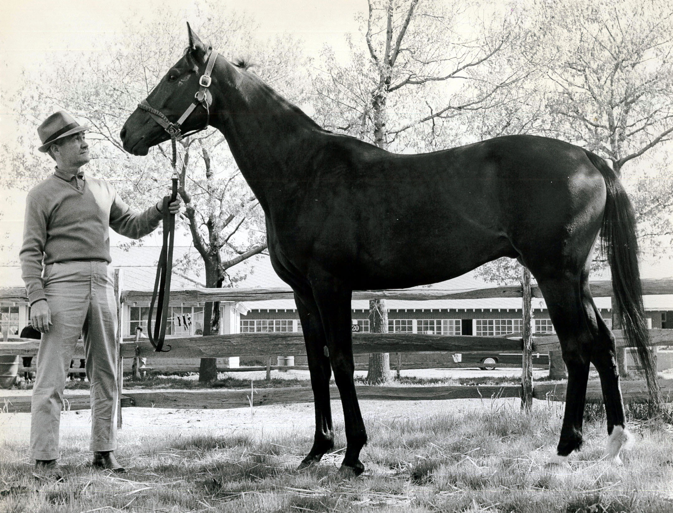 Carl Hanford and Kelso (NYRA/Paul Schafer /Museum Collection)