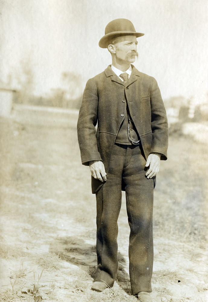 William Lakeland in an undated photograph (Keeneland Library Hemment Collection)