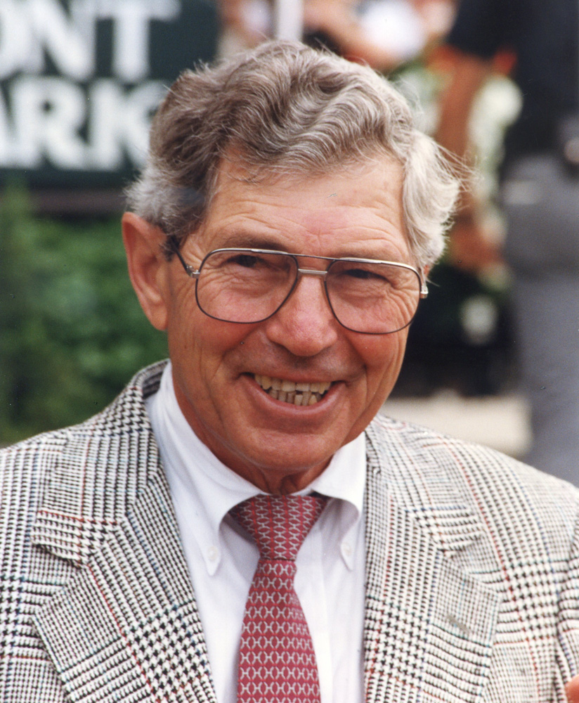 Scotty Schulhofer at Saratoga Race Course, 1991 (Barbara D. Livingston/Museum Collection)