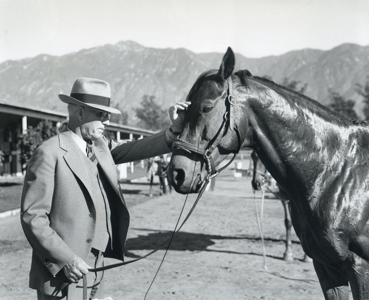 Tom Smith and Seabiscuit (AP/Wide World Photos /Museum Collection)
