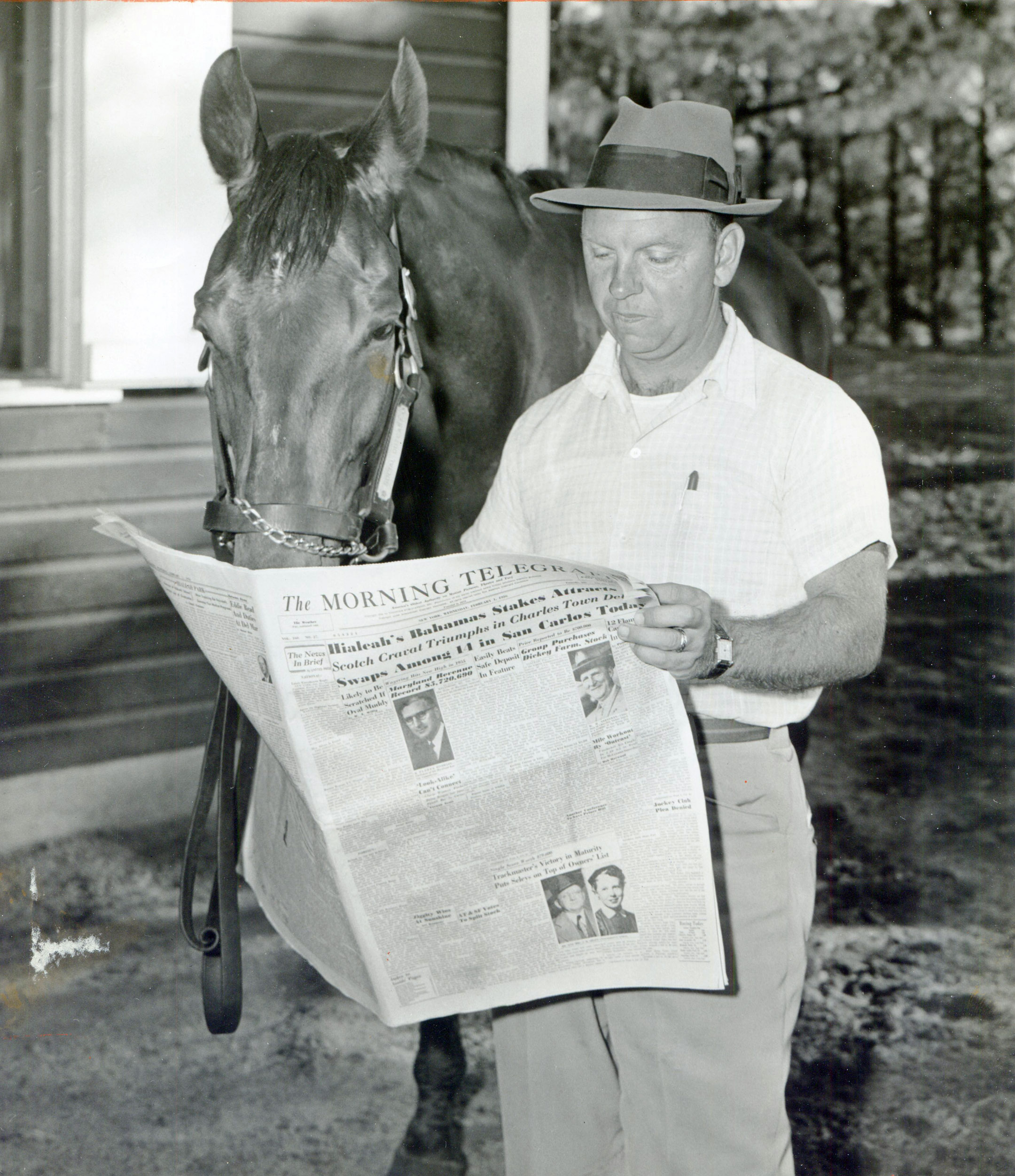 William C. Winfrey with Social Outcast (Museum Collection)