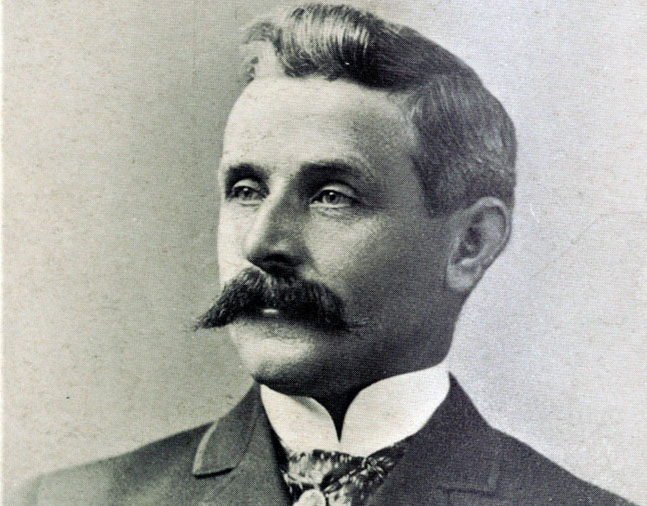 Photograph of trainer Frank McCabe from The American Turf (Museum Collection)