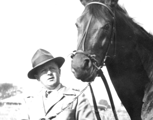 Jimmy Jones and Citation in 1948 (Museum Collection)